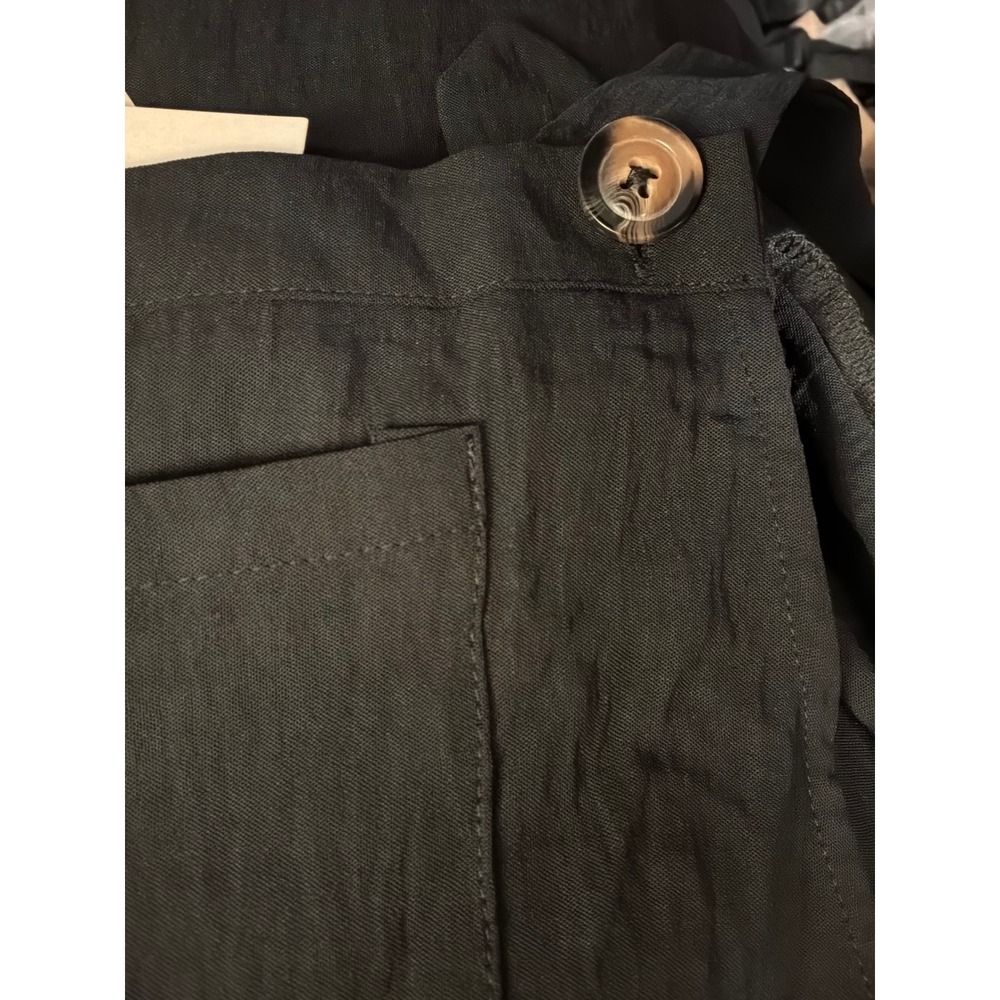 Dokotoo 2X Black Wide Leg Jumpsuit Pockets Bib Front Casual - Picture 7 of 7
